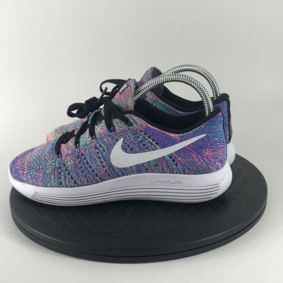 Nike LunarEpic Flyknit Multicolor Running Shoes 843765-004 Women’s Size 6.5 - Picture 8 of 12